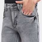 Men's Slim Fit Jeans , Light Grey, small image number null